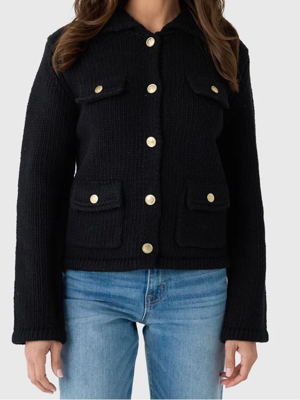 NWT Alex Mill Edinburgh Merino Wool Sweater Jacket